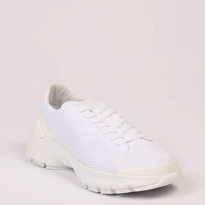 Neil Barrett White Textile Men Sneaker