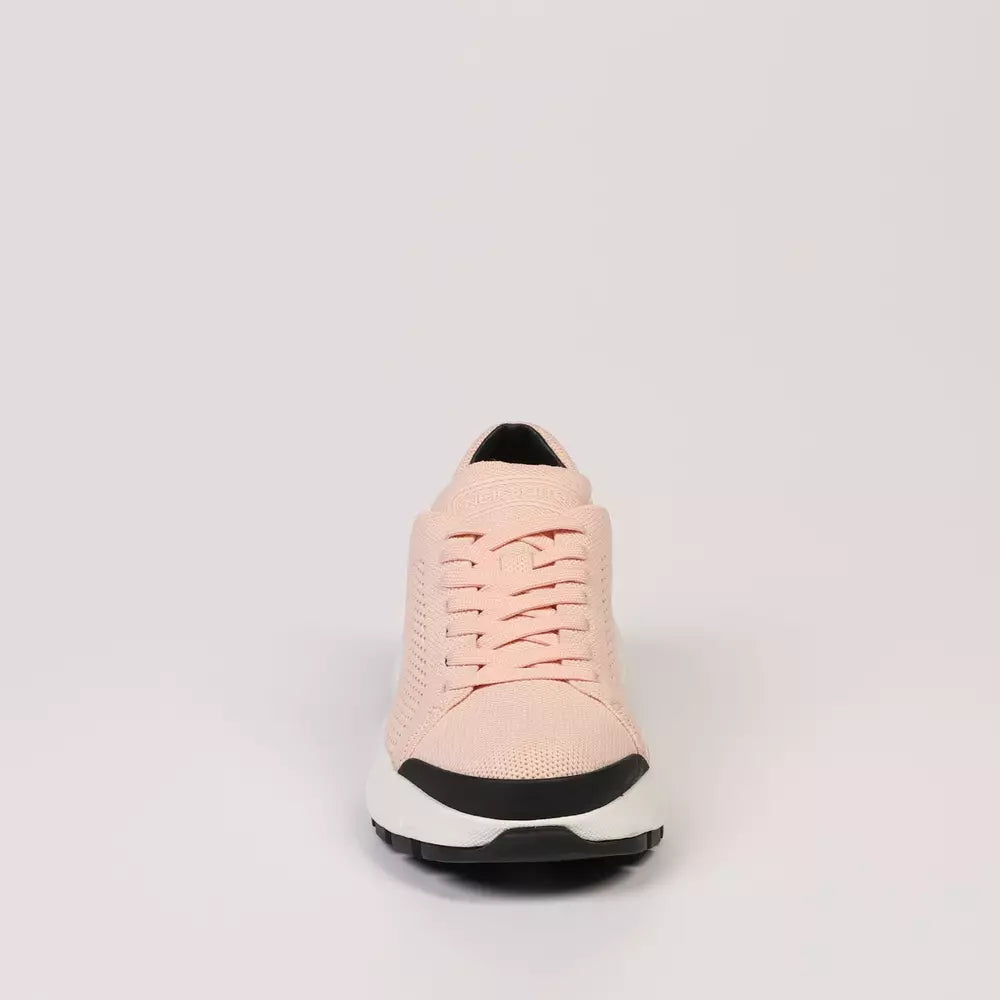 Neil Barrett Pink Textile Men Sneaker