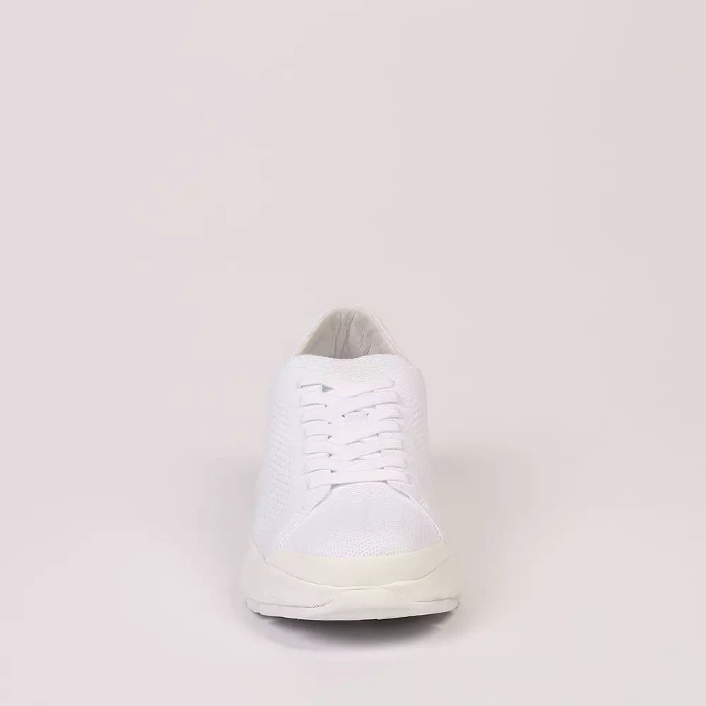 Neil Barrett White Textile Men Sneaker