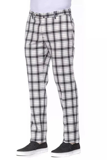 PT Torino Black Cotton Men Trouser