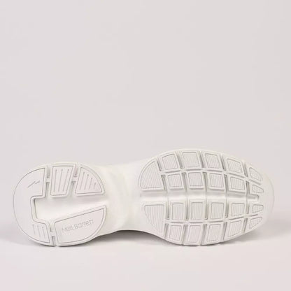 Neil Barrett White Textile Men Sneaker