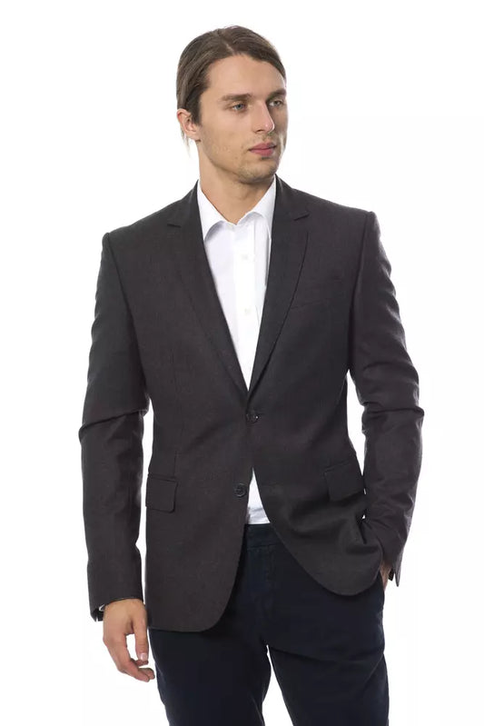 Verri Gray Wool Mens Blazer