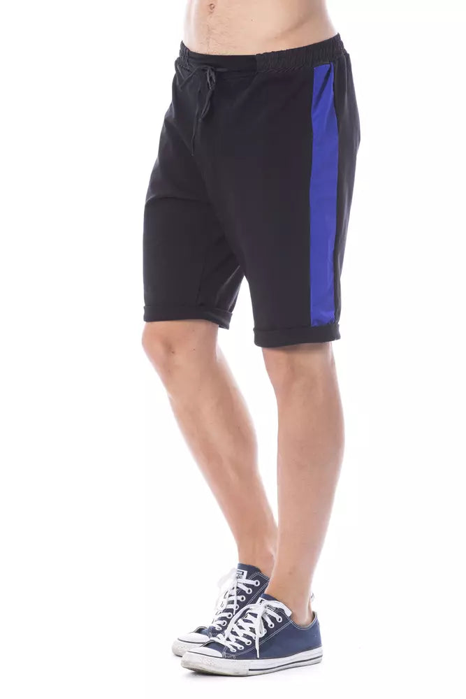 Verri Black Cotton Men's Short