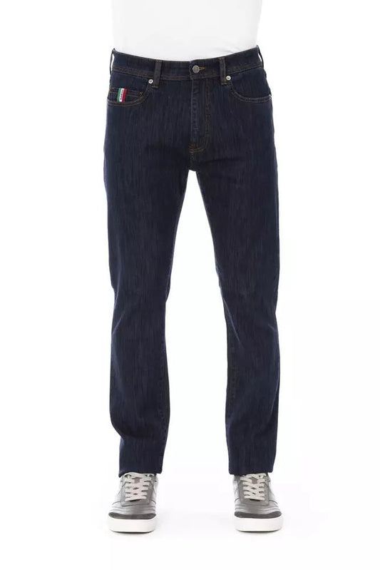 Baldinini Trend Blue Cotton Men's Jean