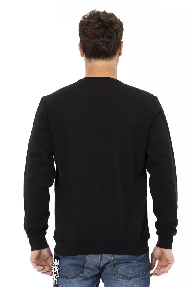 Automobili Lamborghini Black Cotton Men Sweater