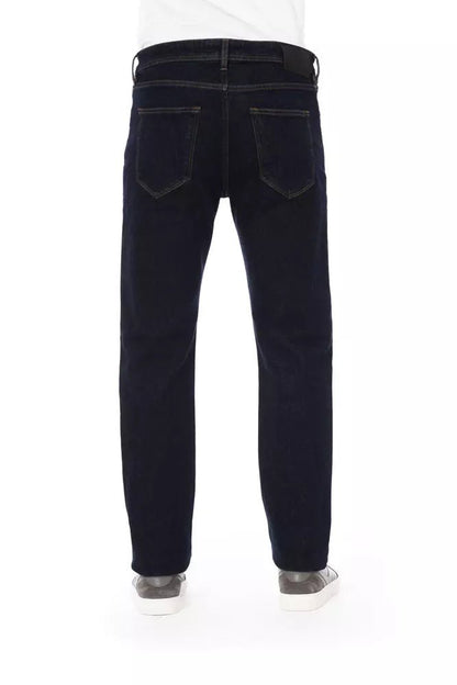 Baldinini Trend Blue Cotton Men Jeans