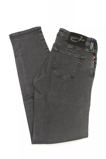 Jacob Cohen Black Cotton Women Jeans