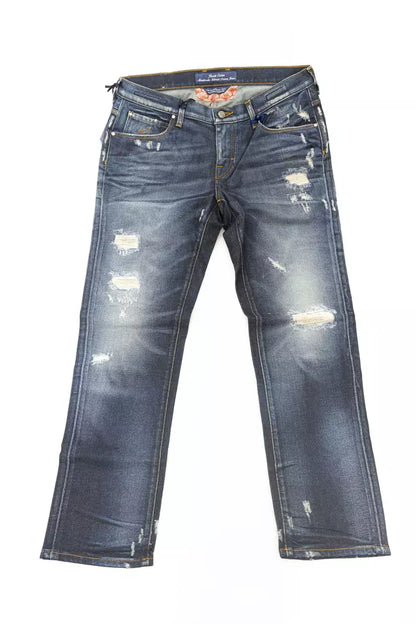 Jacob Cohen Blue Cotton Women Jeans