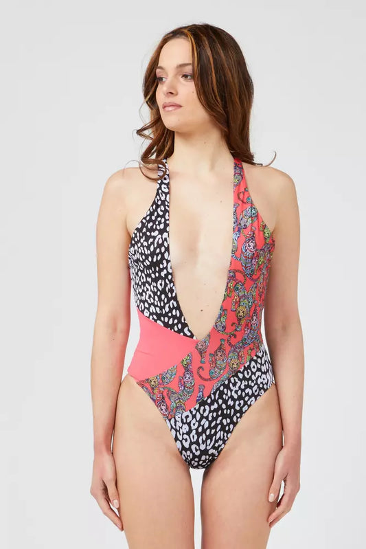 Custo Barcelona "Fuchsia Polyester Women Swimsuit"