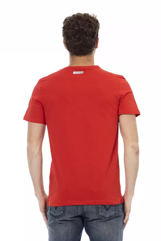 Bikkembergs Red Cotton Men T-Shirt