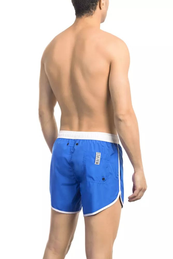 Bikkembergs Chic Maritime Bliss Men's Swim Shorts