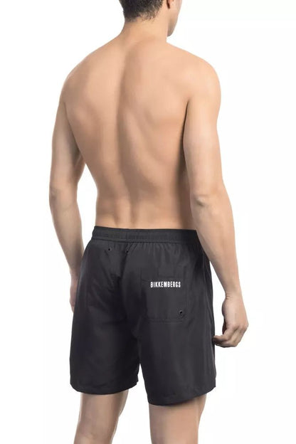 Bikkembergs Elegant Degradé Swim Shorts with Pockets