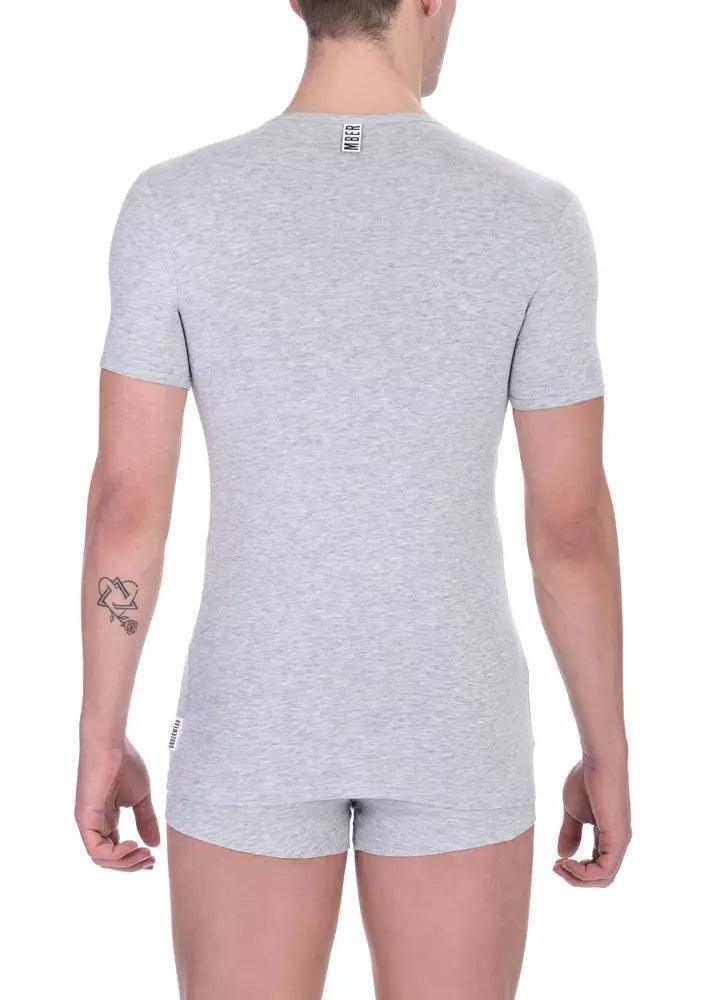 Bikkembergs Sleek Bi-Pack Cotton Crew Neck Tees