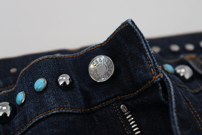 Dolce & Gabbana Studded Opulence Denim Jeans