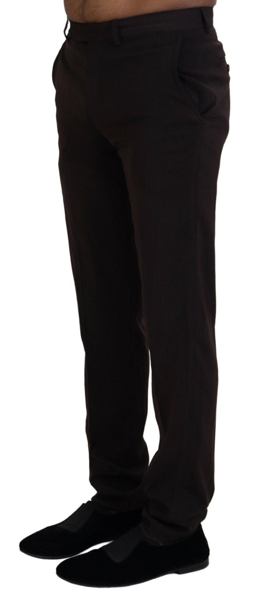 BENCIVENGA Elegant Brown Italian Dress Pants