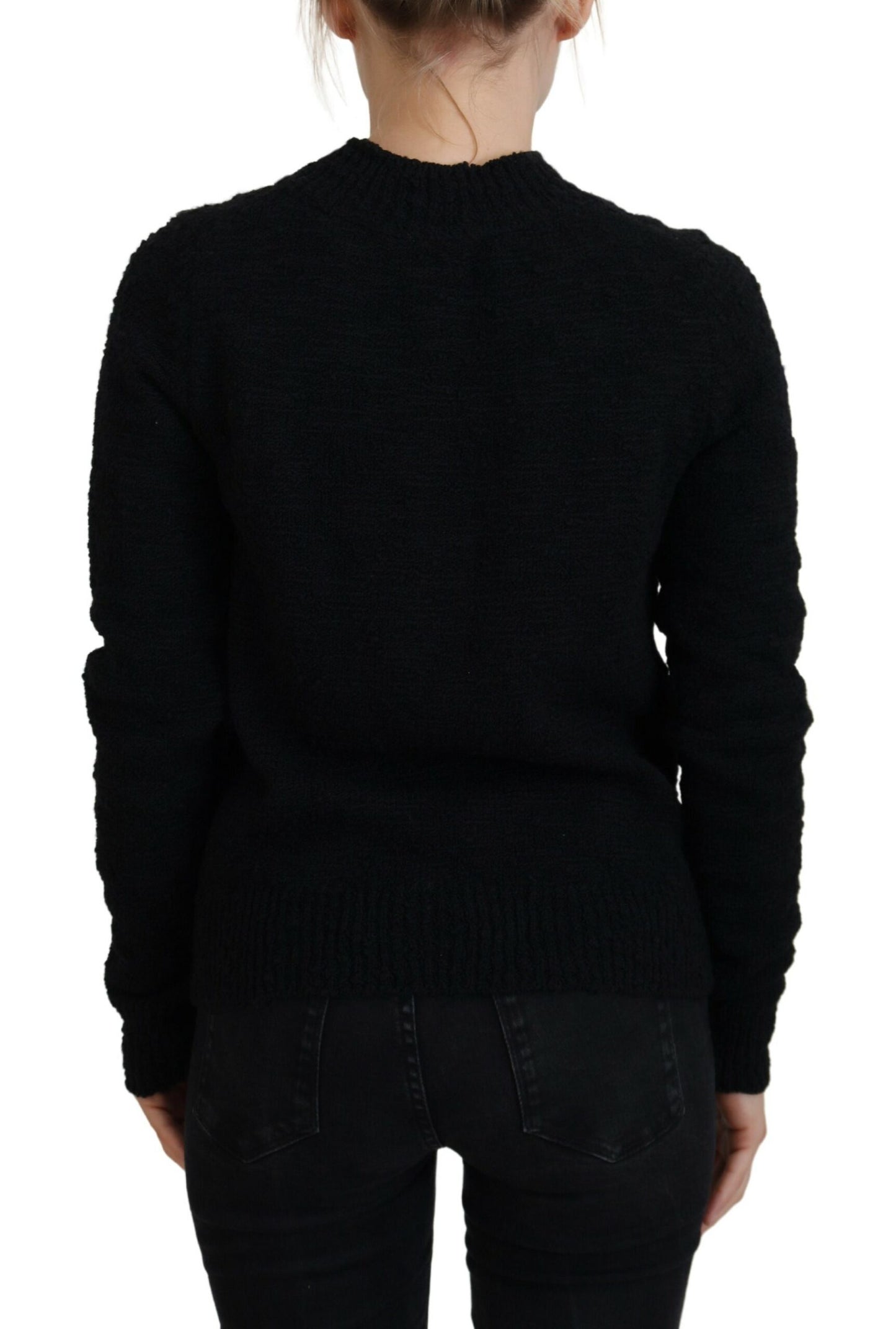 Dolce & Gabbana Elegant Virgin Wool Pullover Sweater