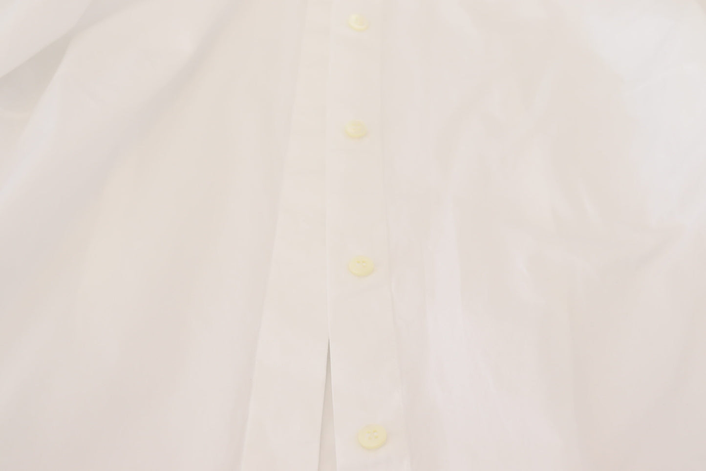 Dolce & Gabbana Elegant White Cotton Button-Up Top