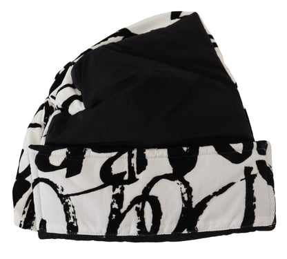 Dolce & Gabbana Elegant Monochrome Knit Beanie Hat