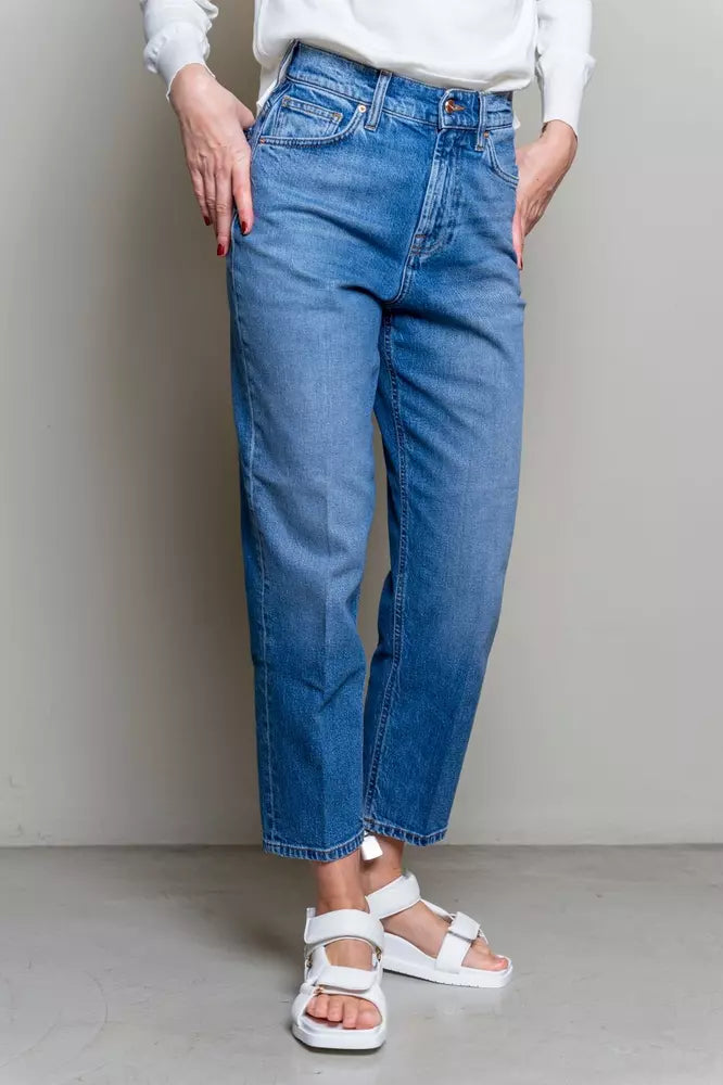 Don The Fuller Elevated Blue High-Waist Denim for Women