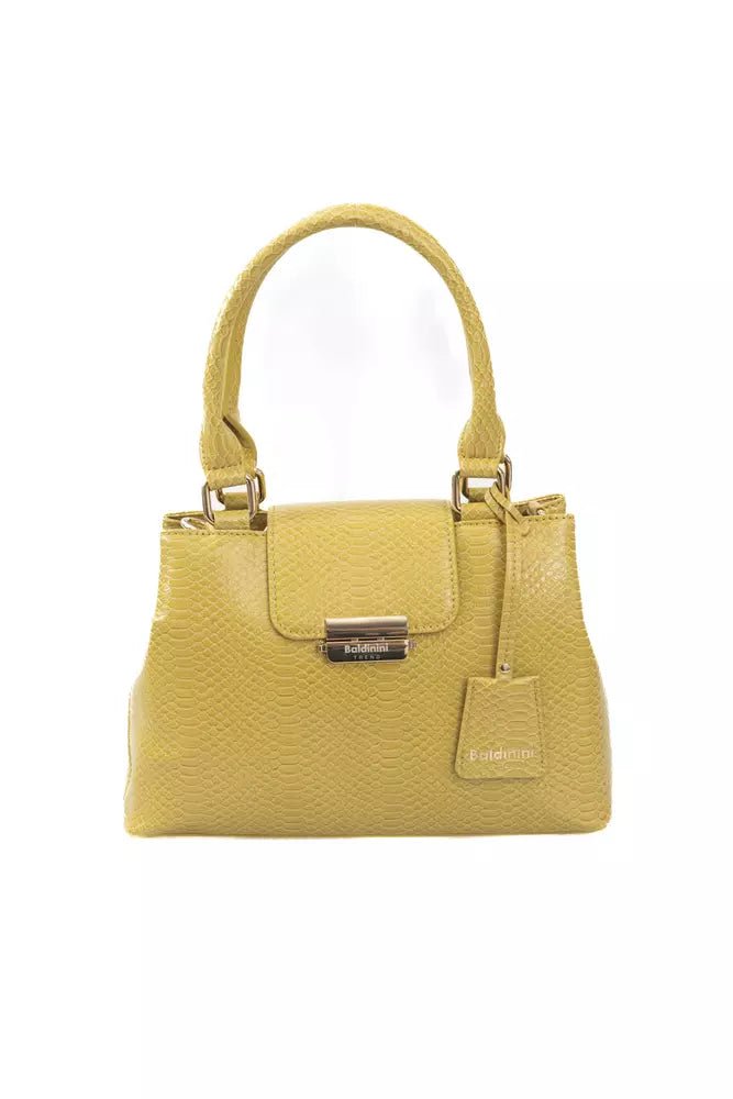 Baldinini Trend Yellow Polyurethane Women Crossbody Bag