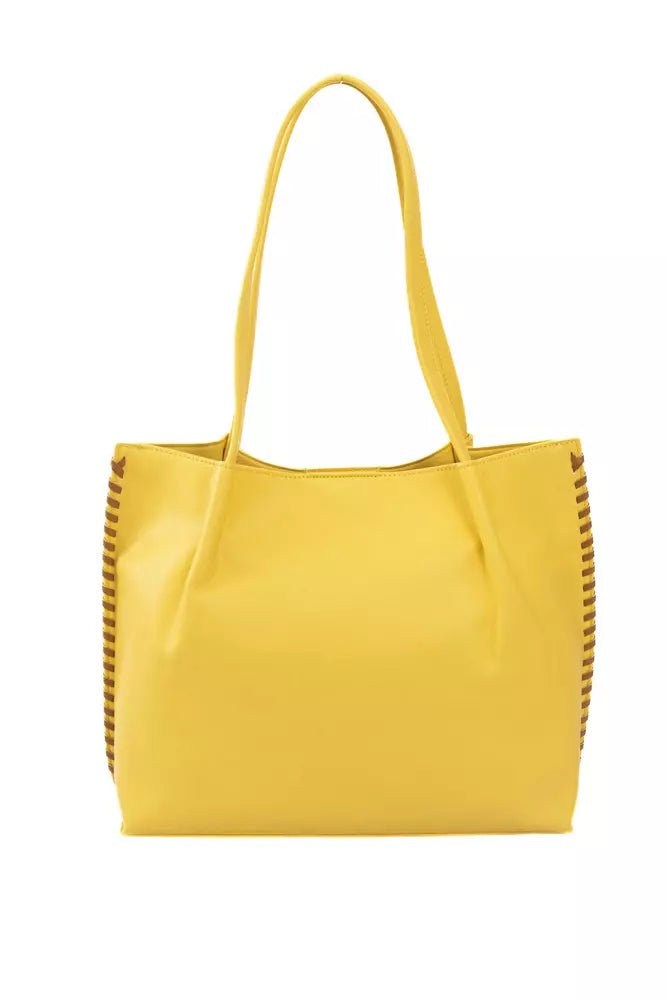 Baldinini Trend Yellow Polyurethane Women Handbag