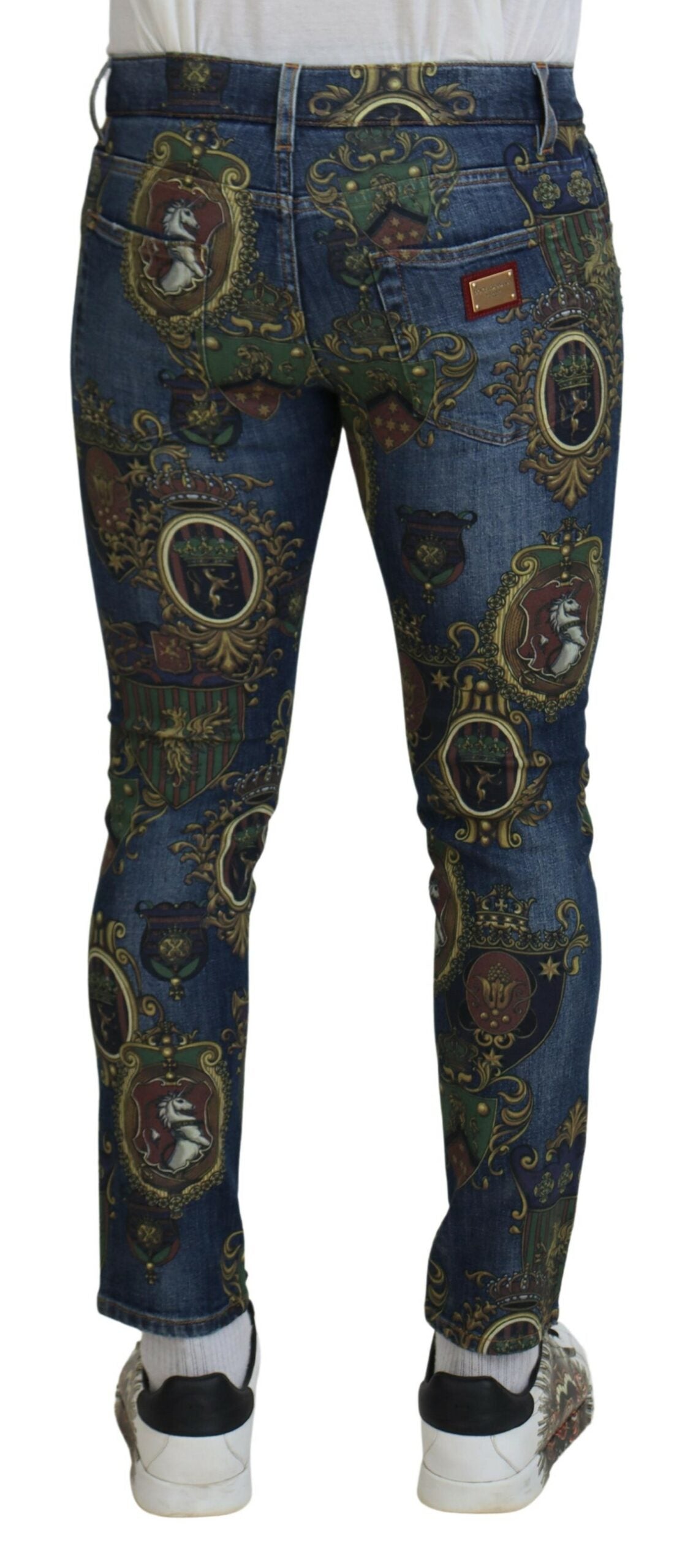 Dolce & Gabbana Elegant Slim-Fit Blue Denim Jeans