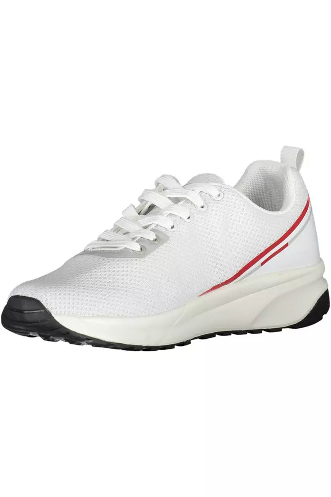 Carrera Sleek White Sneakers with Contrasting Details