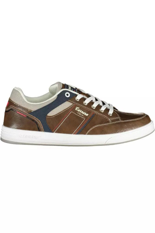 Carrera Brown Eco Leather Men Sneaker