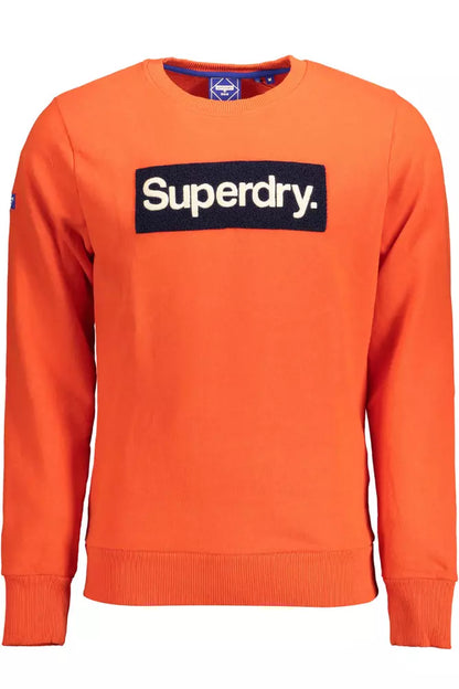 Superdry Vibrant Orange Embroidered Sweatshirt