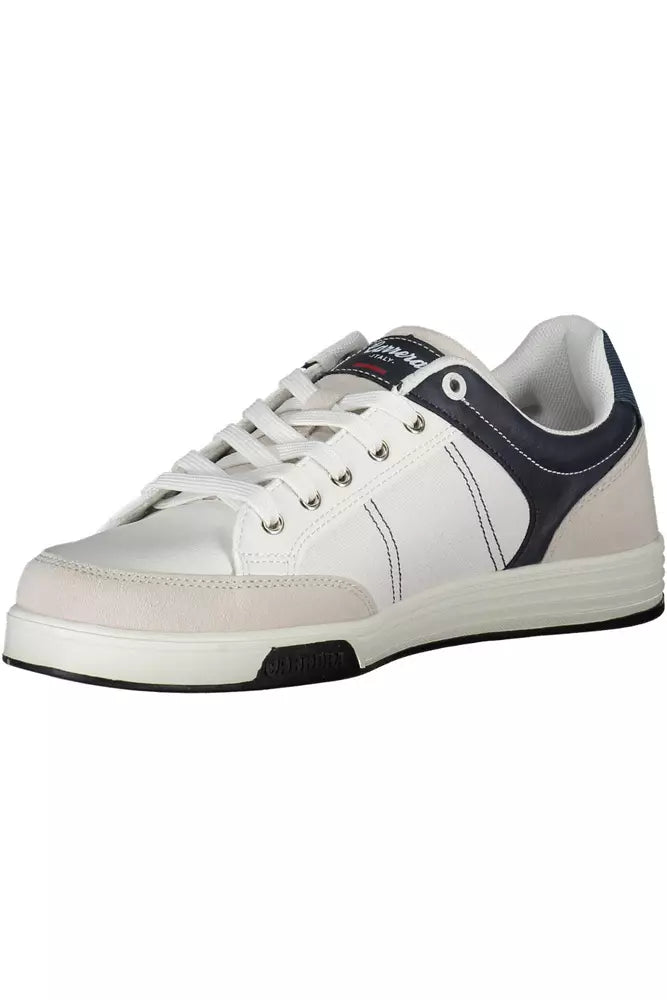 Carrera Sleek White Sports Sneakers with Contrasting Accents