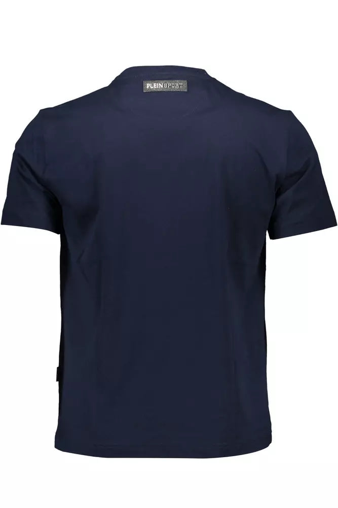 Plein Sport Electrify Blue Crew Neck Designer Tee