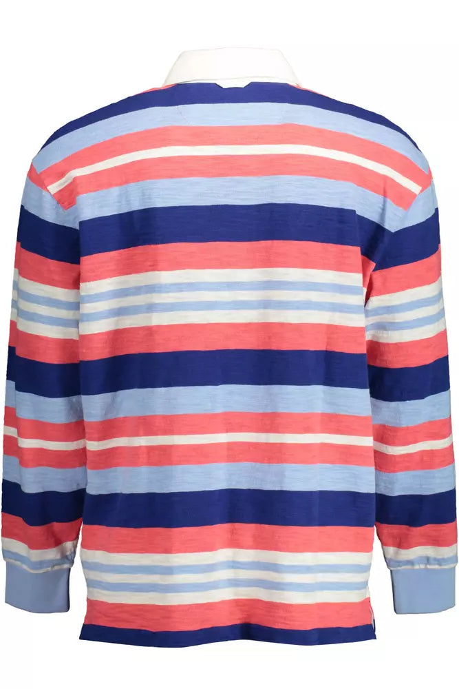 Gant Sophisticated Long-Sleeve Polo with Contrast Details