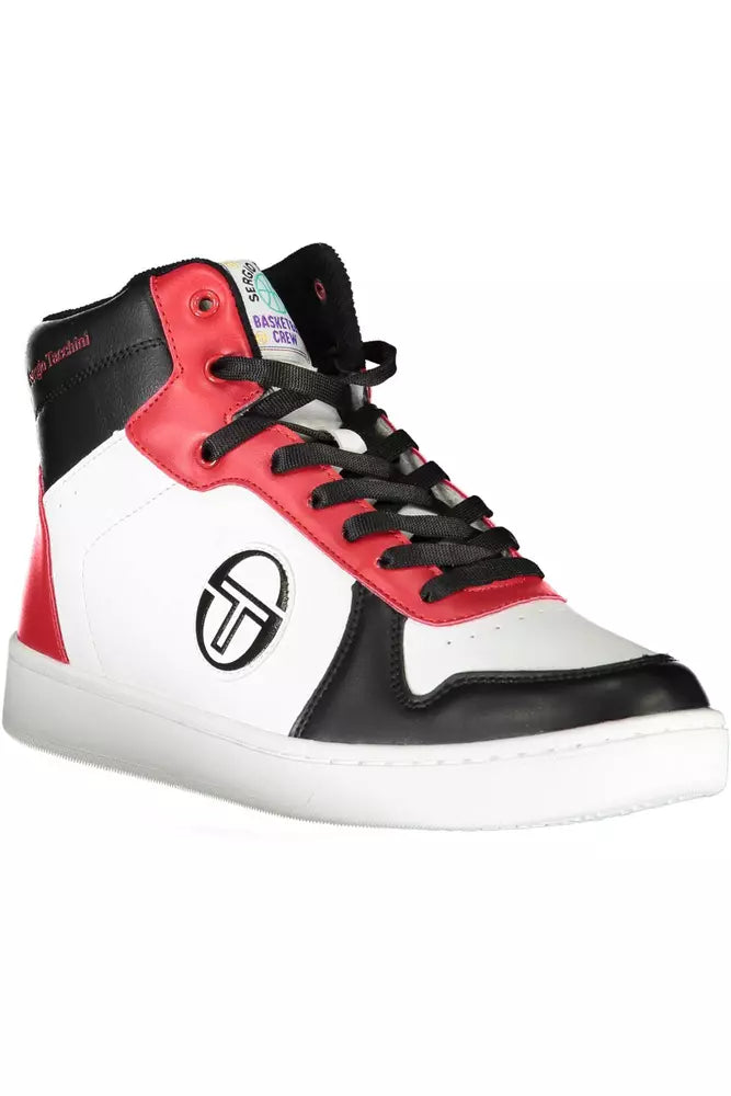 Sergio Tacchini Elevate Your Game with High-Top White Sneakers