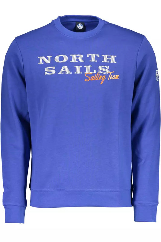 North Sails Ocean-Inspired Casual Blue Sweatshirt