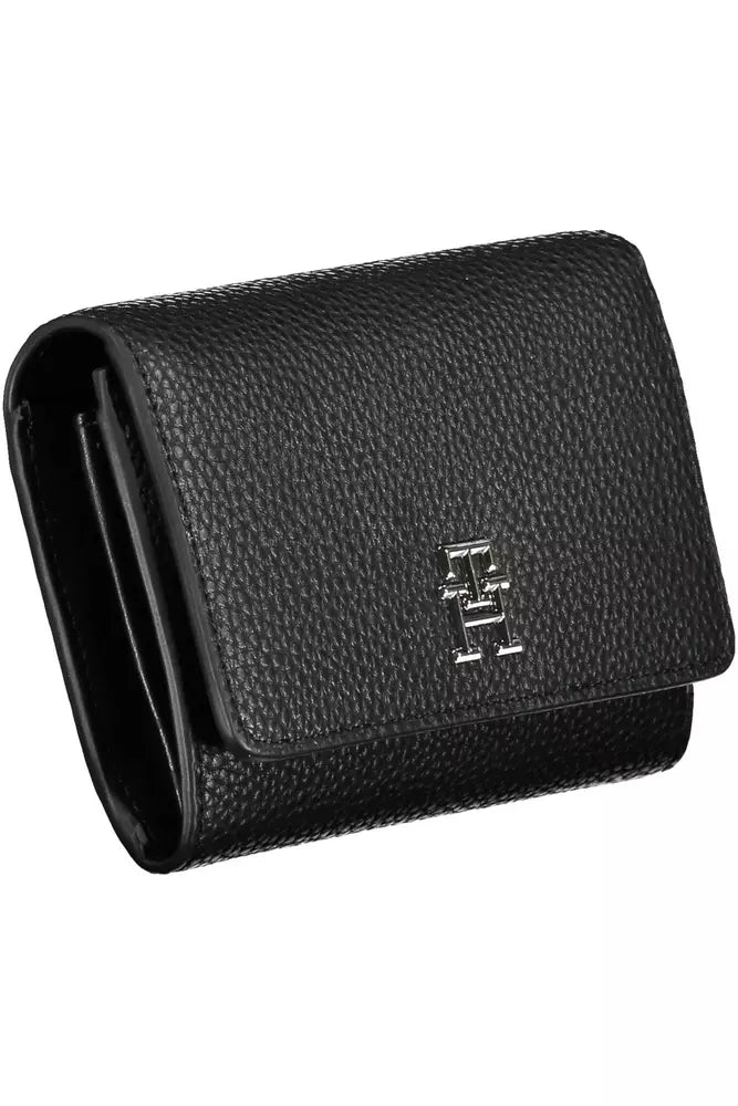 Tommy Hilfiger Black Polyethylene Women Wallet