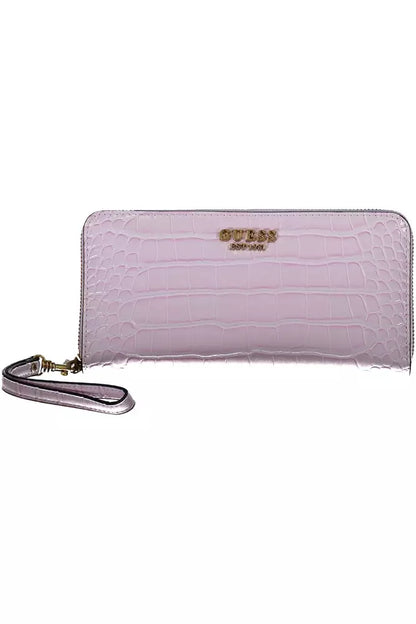 Guess Jeans Pink Polyethylene Women Wallet