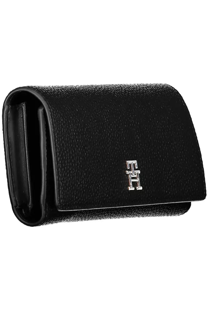 Tommy Hilfiger Black Polyethylene Women Wallet