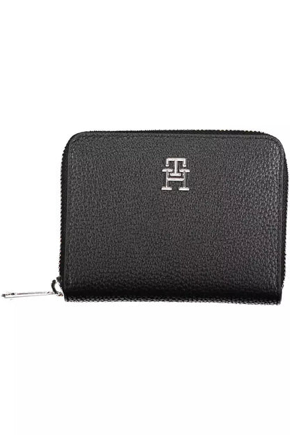 Tommy Hilfiger Black Polyethylene Women Wallet