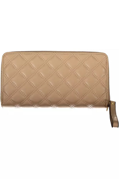 Guess Jeans Beige Polyethylene Women Wallet