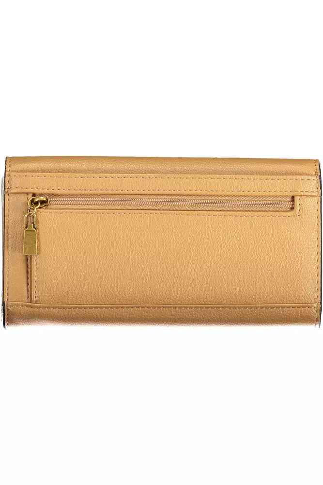 Guess Jeans Elegant Beige Polyethylene Women's Wallet