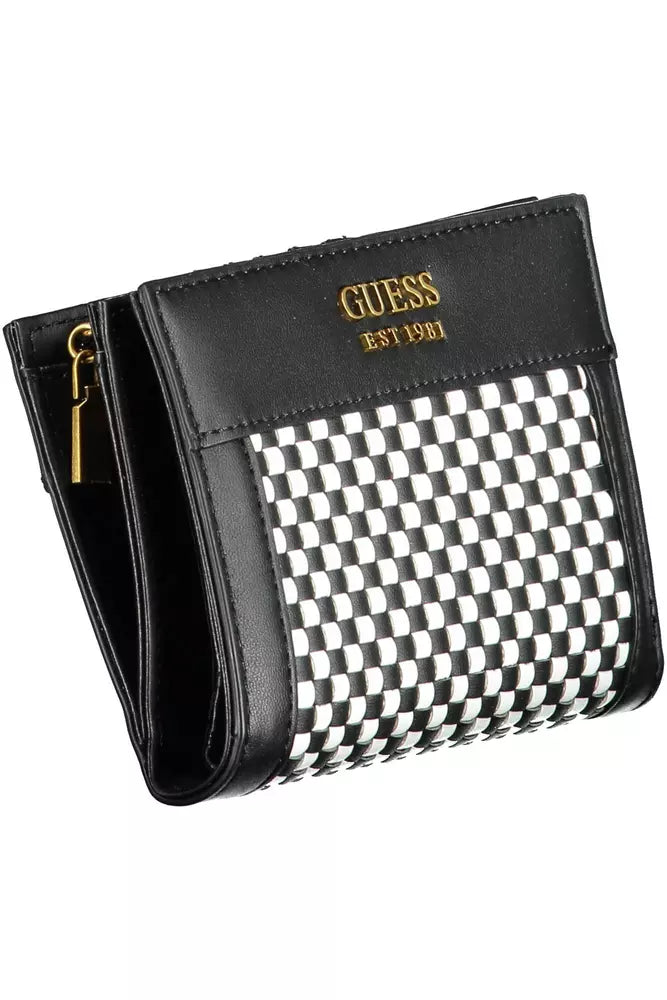 Guess Jeans Black Polyethylene Women Wallet