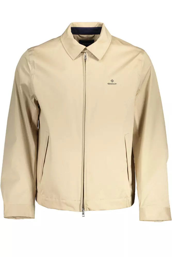 Gant Beige Cotton Men Jacket