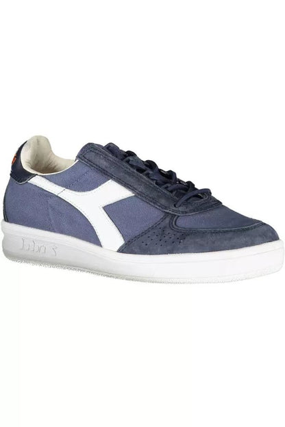 Diadora Blue Leather Women Sneaker