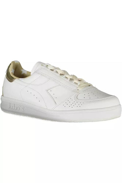 Diadora White Leather Women Sneaker