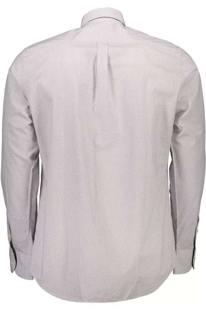 Harmont & Blaine Elegant White Cotton Long Sleeve Shirt