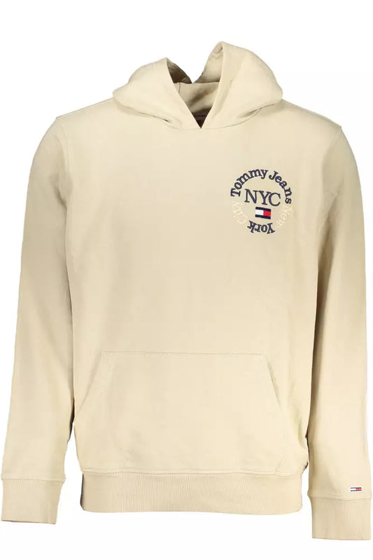 Tommy Hilfiger Beige Cotton Men Sweater