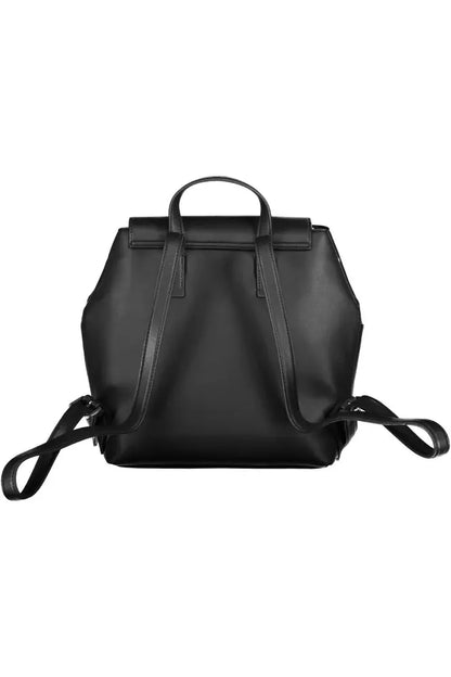 Calvin Klein Black Polyester Women Backpack