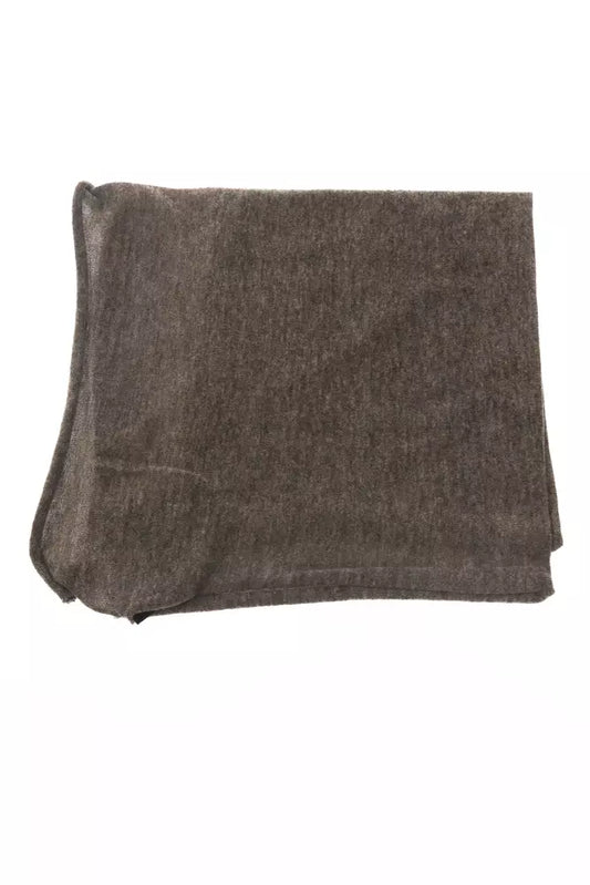 Alpha Studio Brown Wool Women Scarf