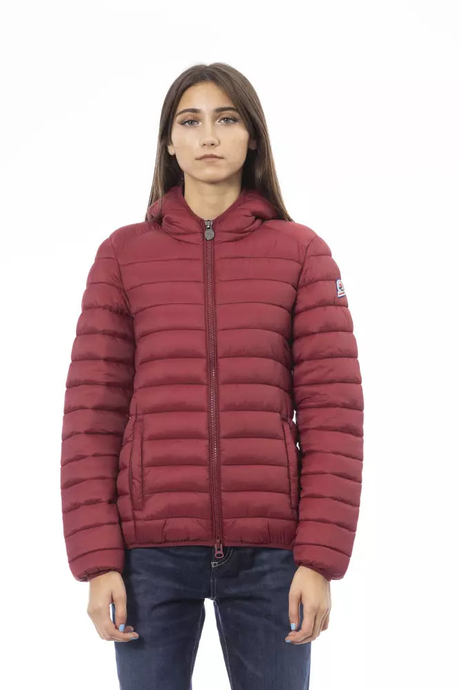 Invicta Red Nylon Women's Jacket