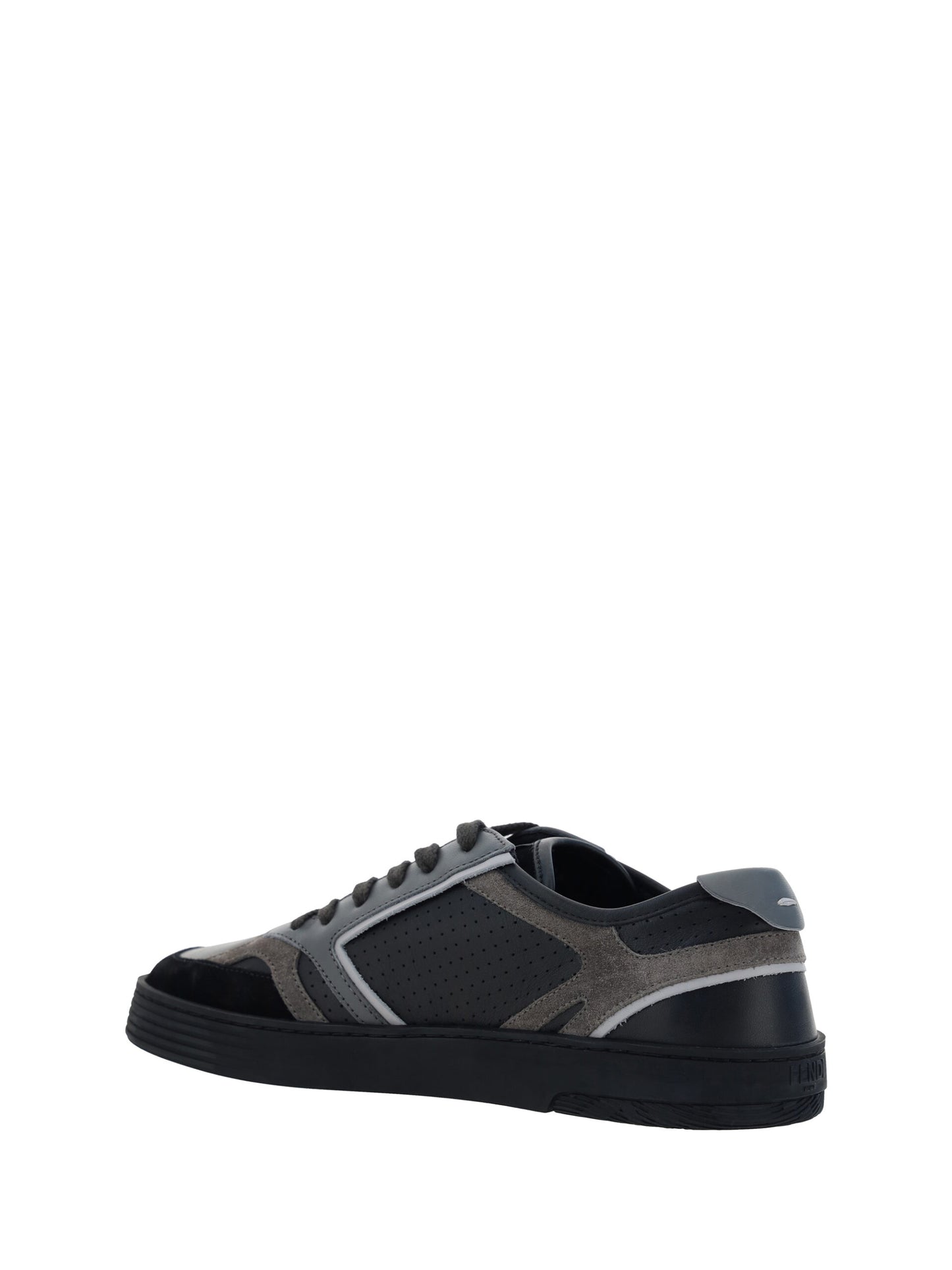 Fendi Elevate Your Steps with Sleek Monochrome Sneakers